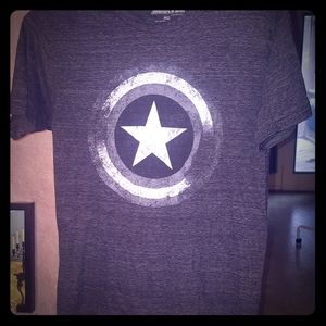Men's Captain America Super Hero Shirt